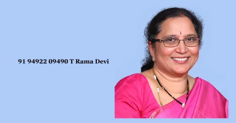 91 94922 09490 T Rama Devi: Unlocking the Legacy of Empowerment